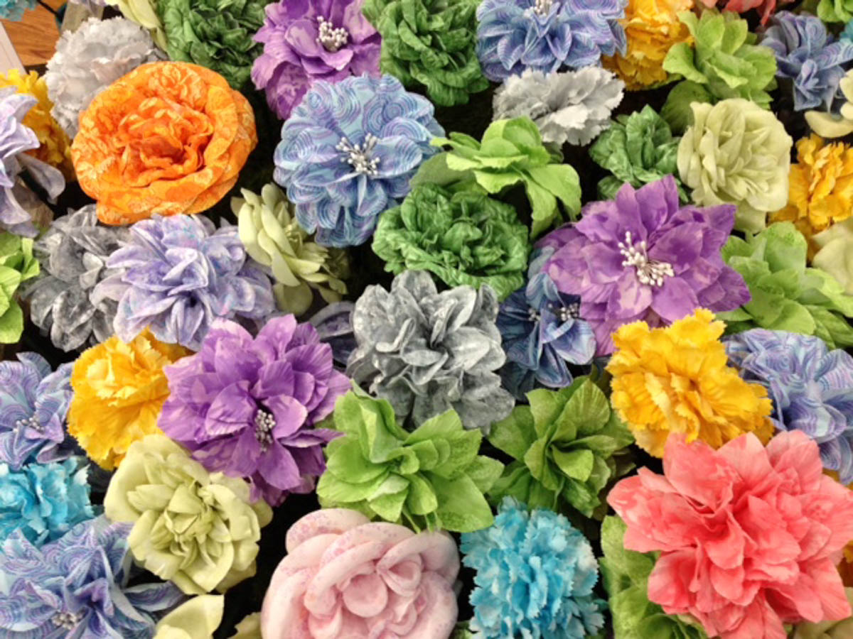 Handmade Fabric Flowers