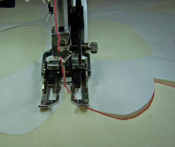 No-Mark Quilting Tip - sewing with the walking foot