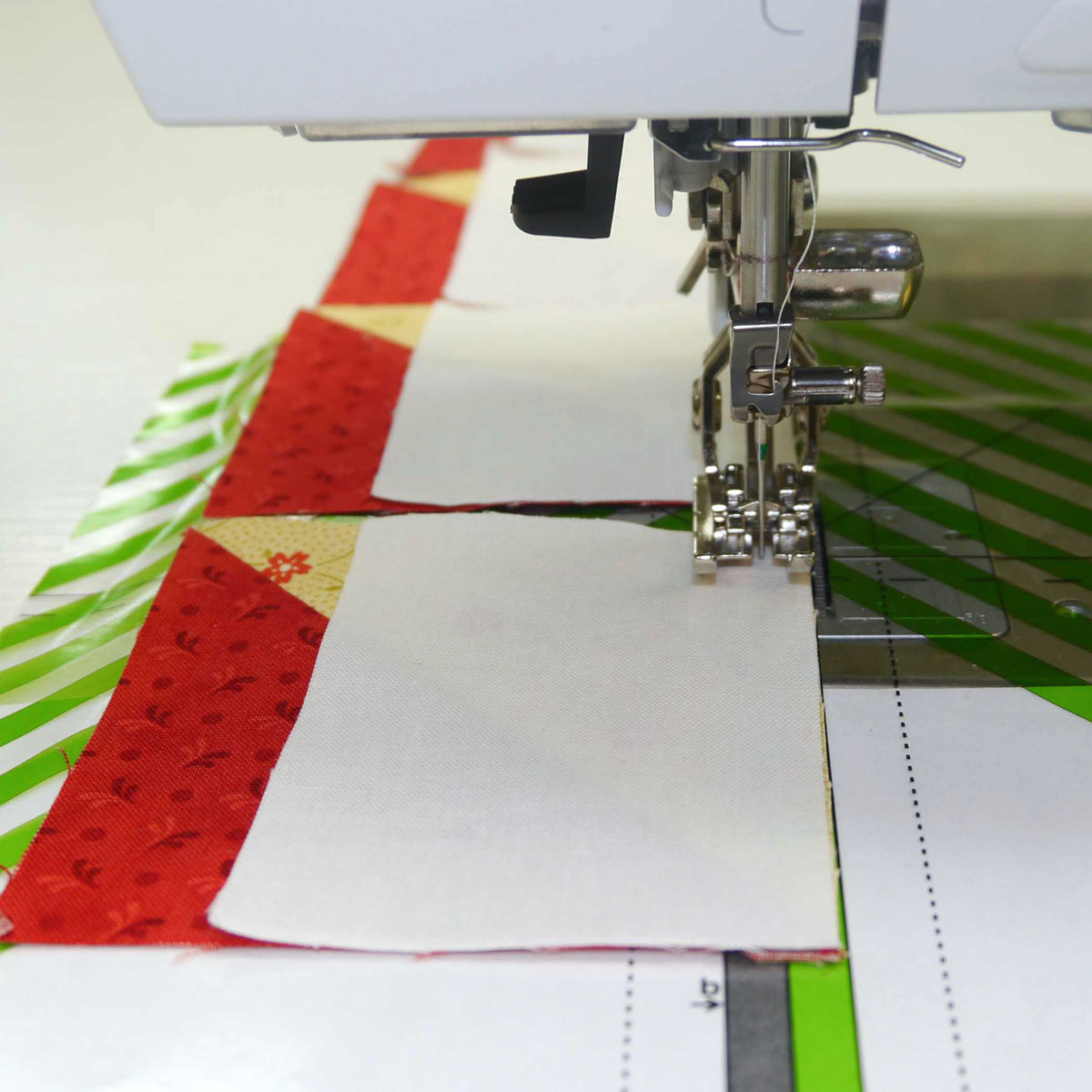 How to sew partial seams in quilting