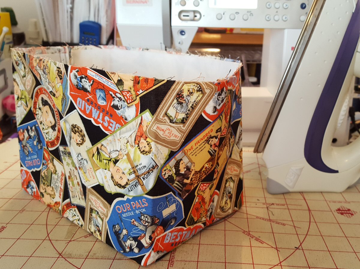 Fabric Organizer Baskets WeAllSew