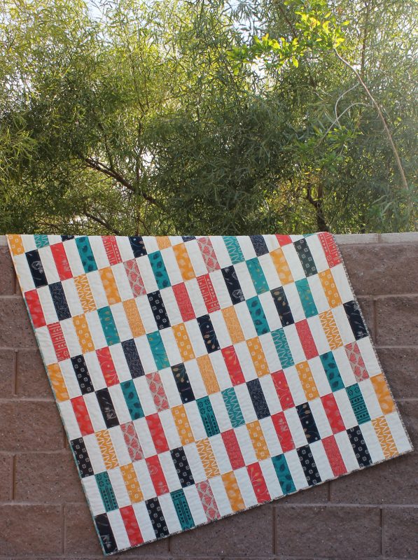 Simple Strips Quilt-along Part 5 - Machine Binding Tutorial - WeAllSew