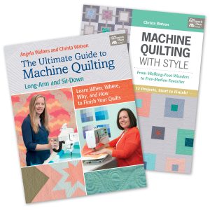 Christa Watson Machine Quilting Books