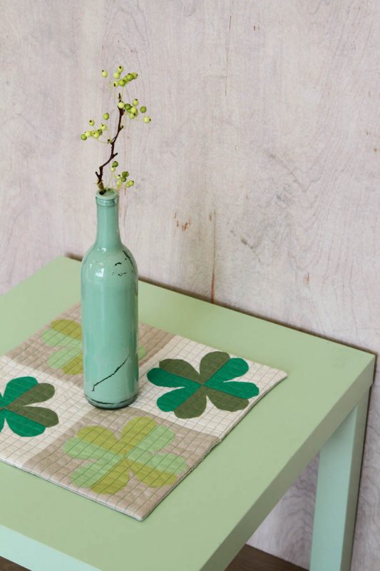 Four Leaf Clover Table Topper Video Tutorial