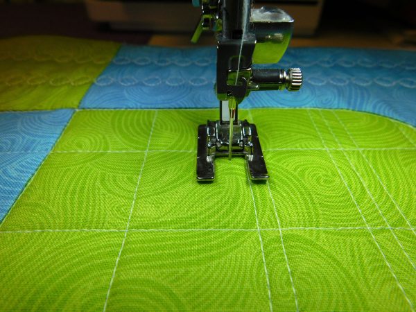 stitching with seam guides