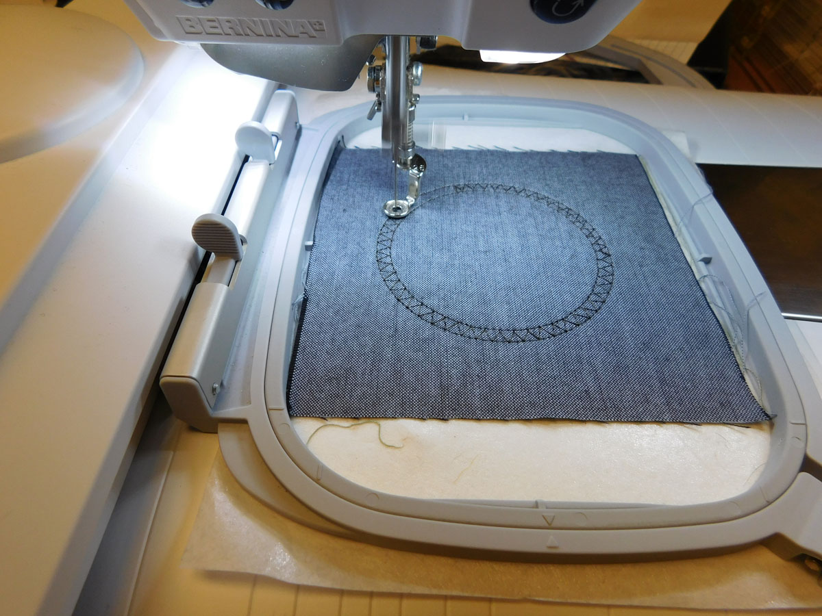 Embroidery Hooping Tip WeAllSew