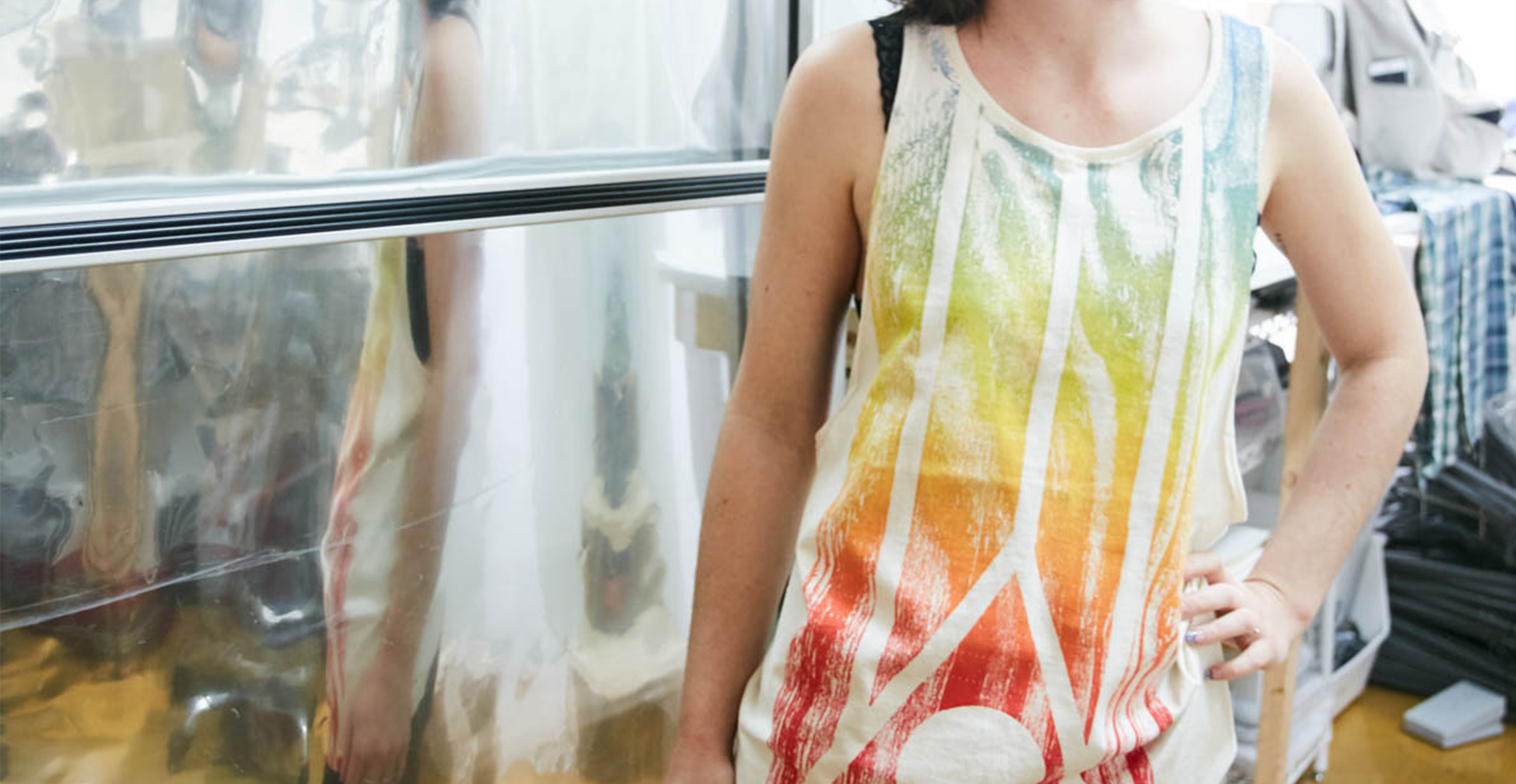 Recycle your t-shirt into a tank top