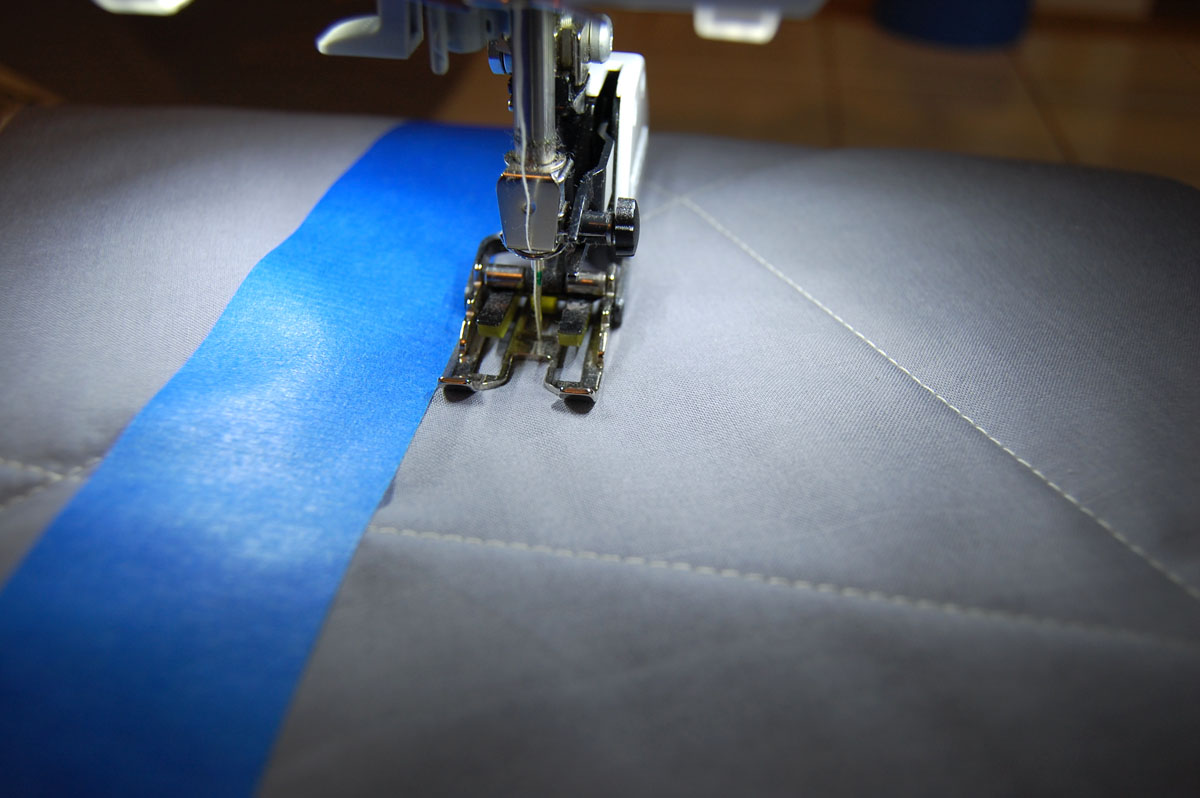 Quilting in a Straight Line with Walking foot #50 - WeAllSew