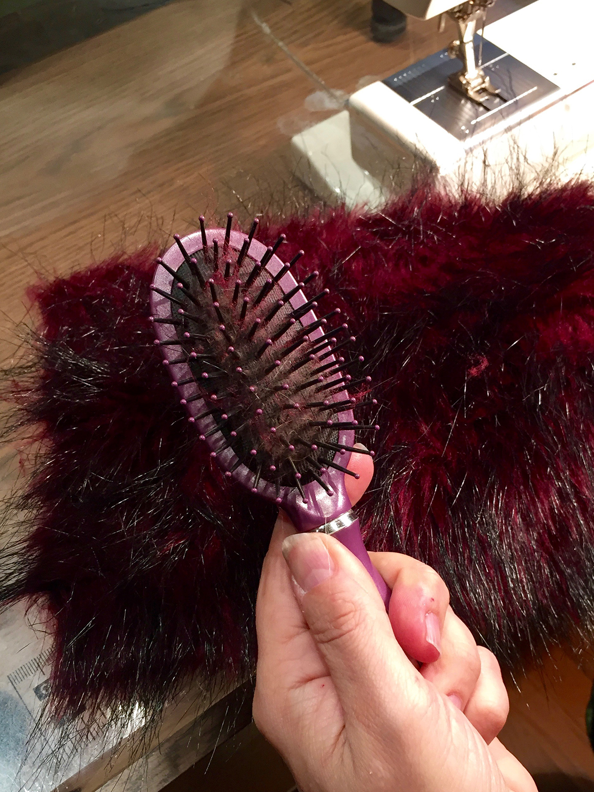Brushing the Faux Fur by Kenneth King