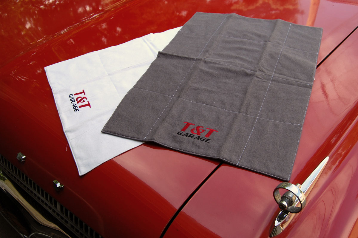 DIY Car show polishing cloth