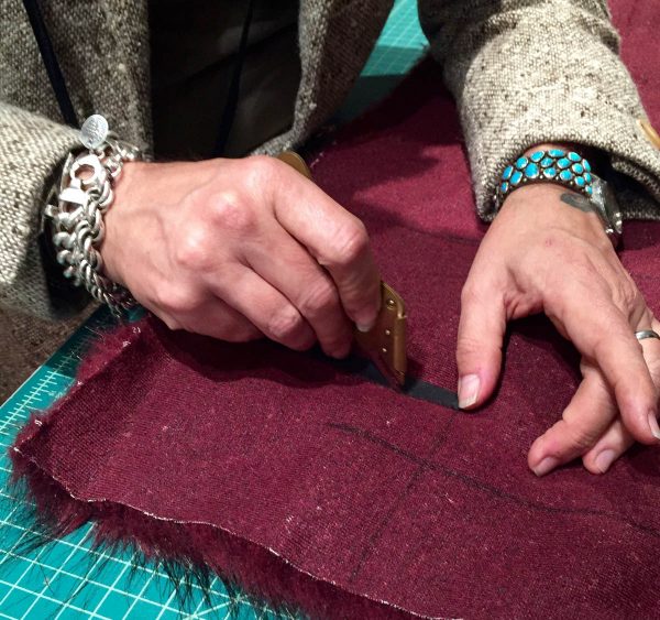 Tips for Sewing with Faux Fur by Kenneth King - cut the fake fur