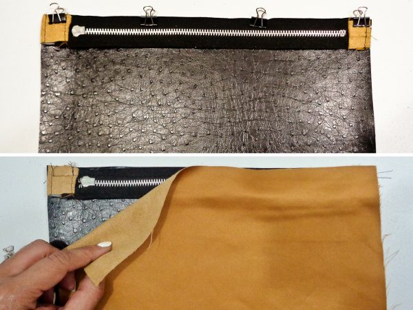 Shoulder Bag With Detachable Chain Strap Tutorial BERNINA WeAllSew Blog - Erica Bunker