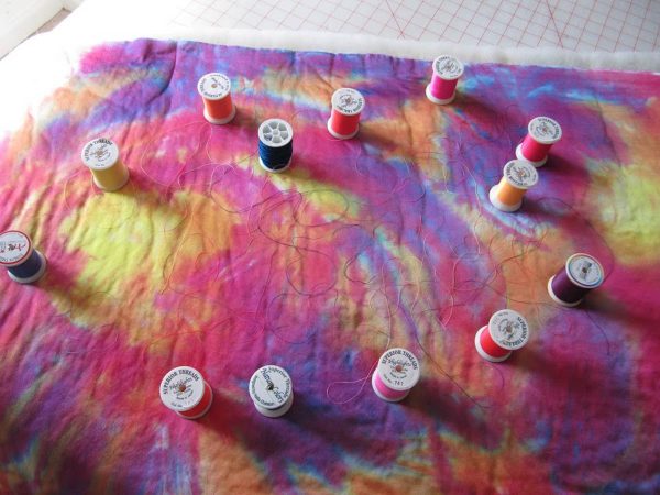 Wholecloth Artquilt Series Part I - choosing the thread