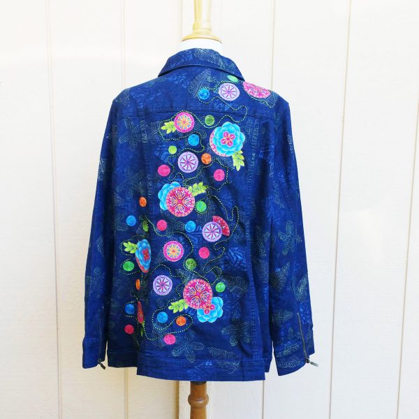 Embellished Denim Jacket - Back