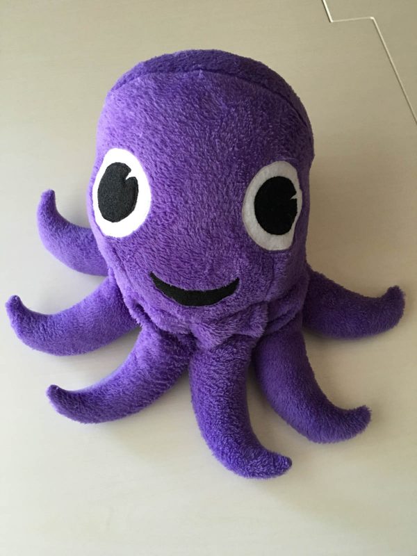 How to sew Stubby the Squid - Finished Stuffed Squid Toy