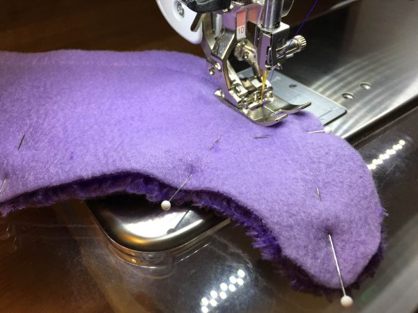 How to sew Stubby the Squid - Sewing the legs