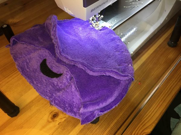 How to sew Stubby the Squid - How to sew Stubby the Squid - Stitch head top