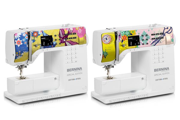 2017 BERNINA 350 SE sewing machines designed by Cotton + Steel