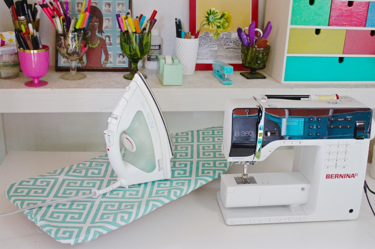 Mini Ironing Board Cover Tutorial WeAllSew