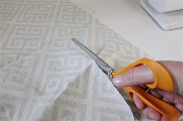 Mini ironing board cover Step Two: cut fabric