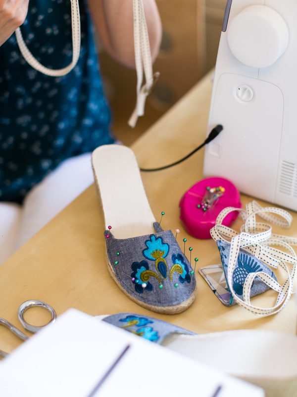 Embroidered Espadrilles