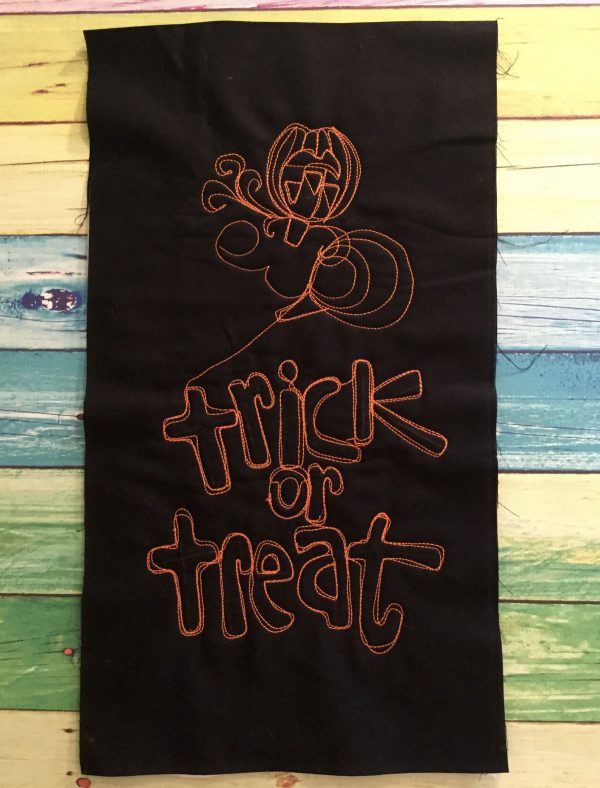 Little jack trick or treat bag tutorial