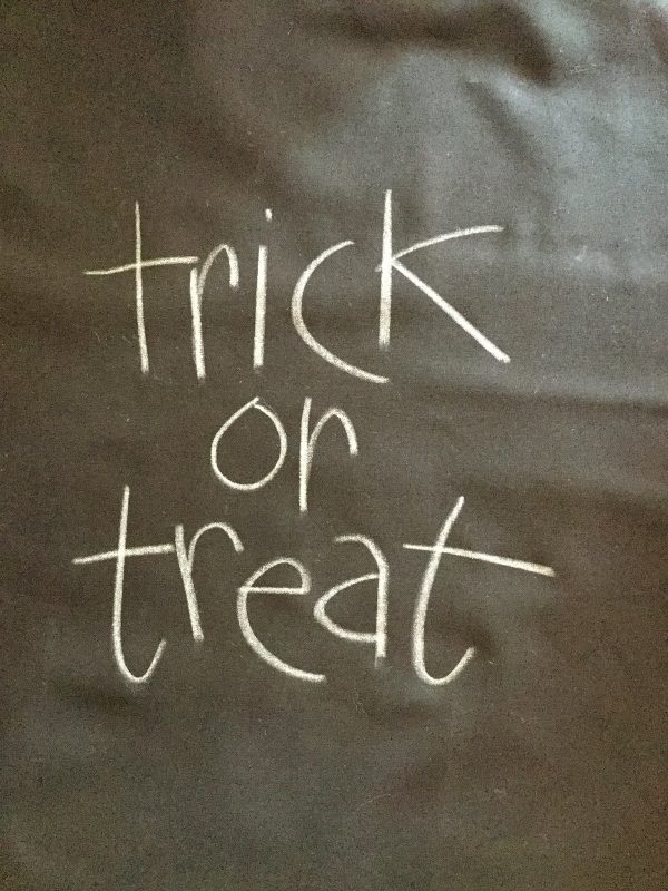trick or treat bag tutorial