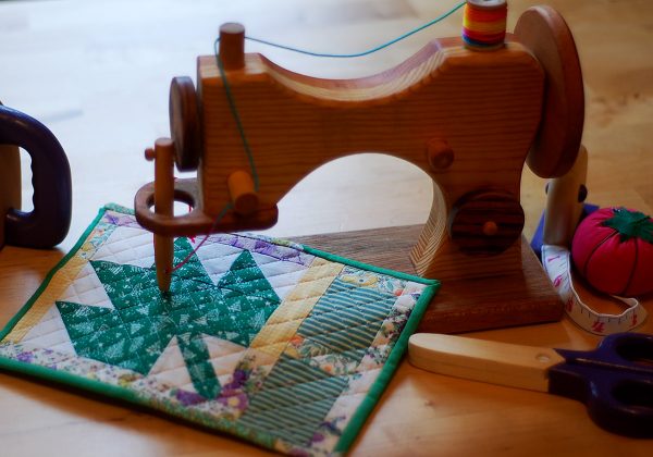 Orphan block mini-quilt tutorial