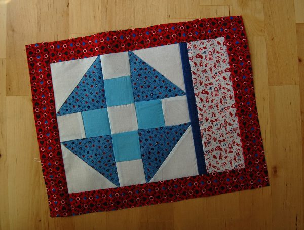 Orphan block mini-quilt tutorial