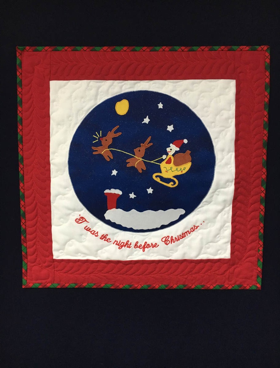 'T Is The Night Before Christmas Quilt Tutorial
