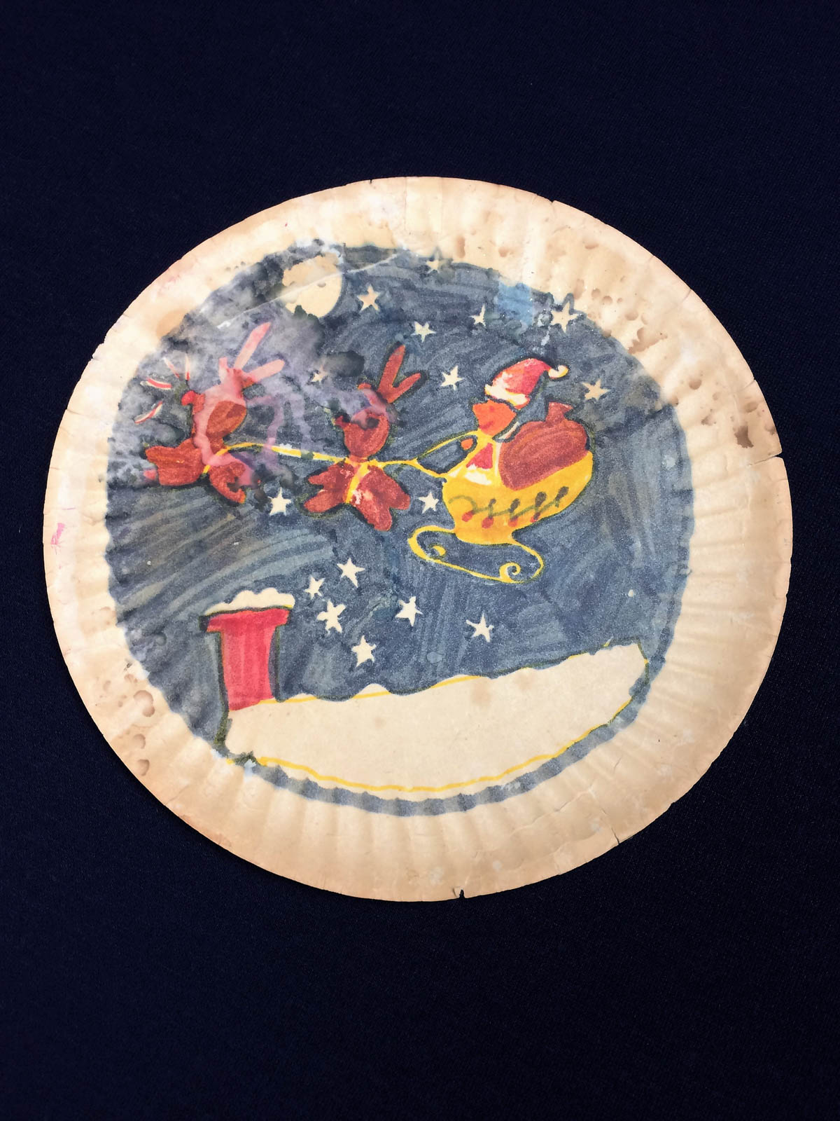 'Twas the Night Before Christmas Quilt-Paper Plate