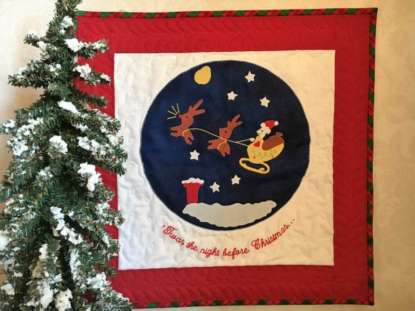 'Twas the Night Before Christmas Quilt Tutorial