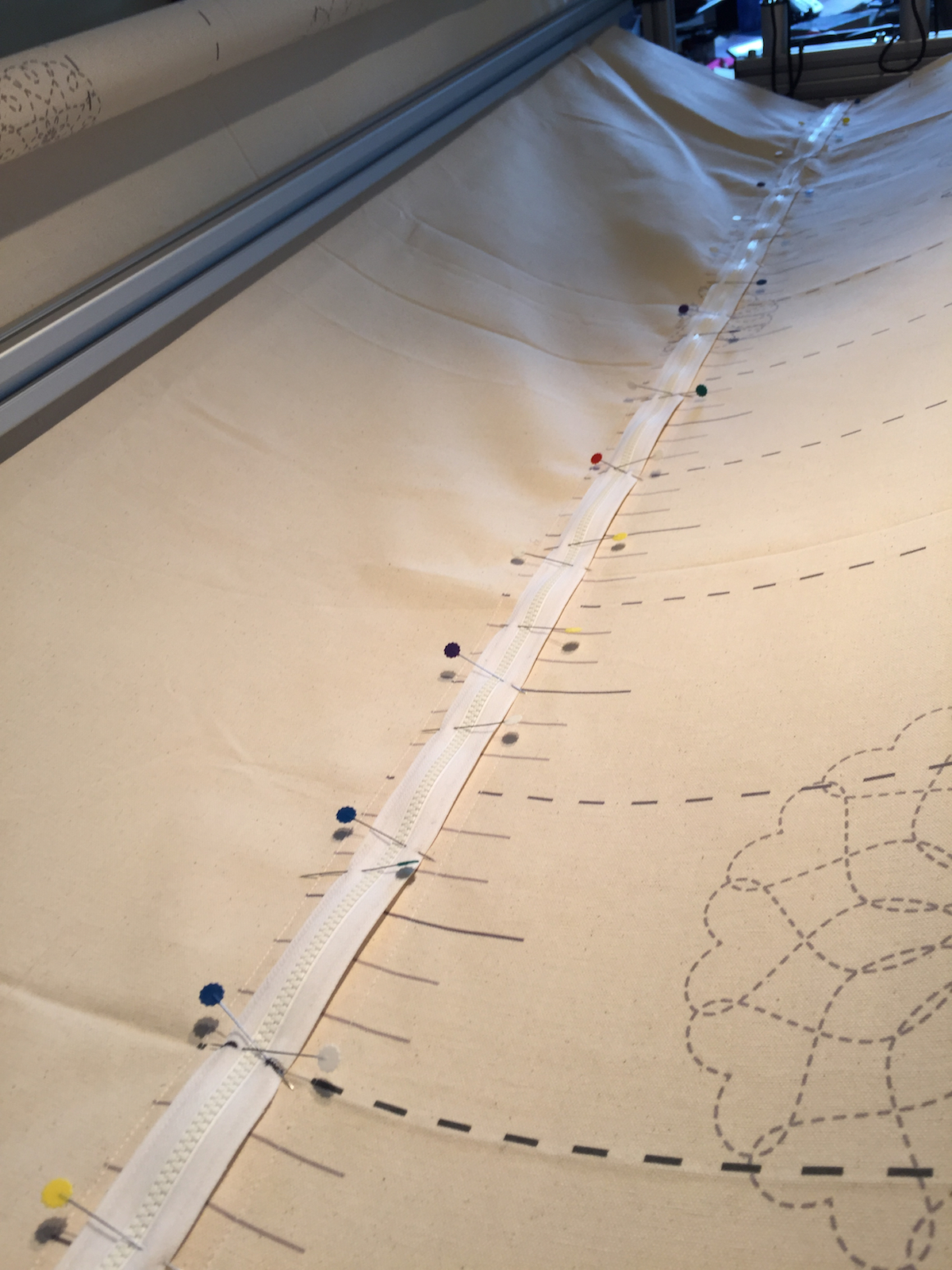 Longarmer Quilt Tip How to Load the Frame WeAllSew