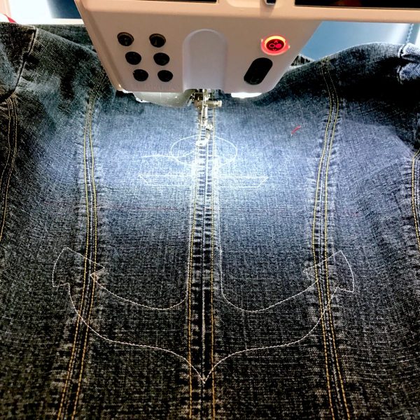 27 Denim Jacket Machine Embroidery Anchor Applique 1200 x 800 BERNINA WeAllSew Blog