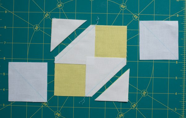 Golden Star Quilt Block Pattern