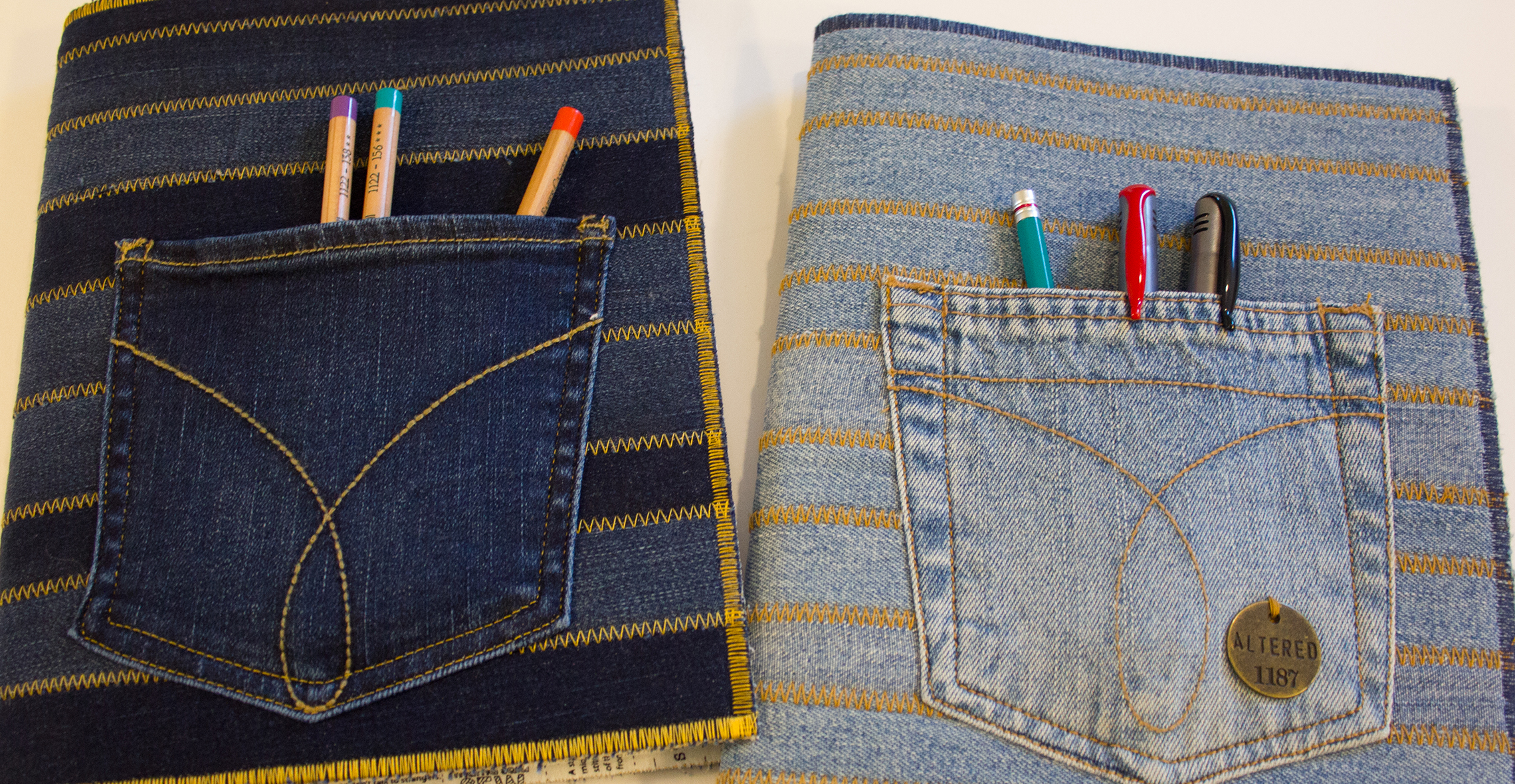 Jeans Composition Book Cover
