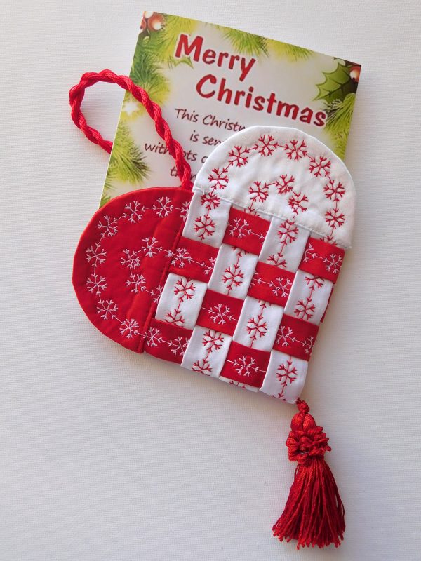 How To Make A Straw Heart Ornament - Sew Historically