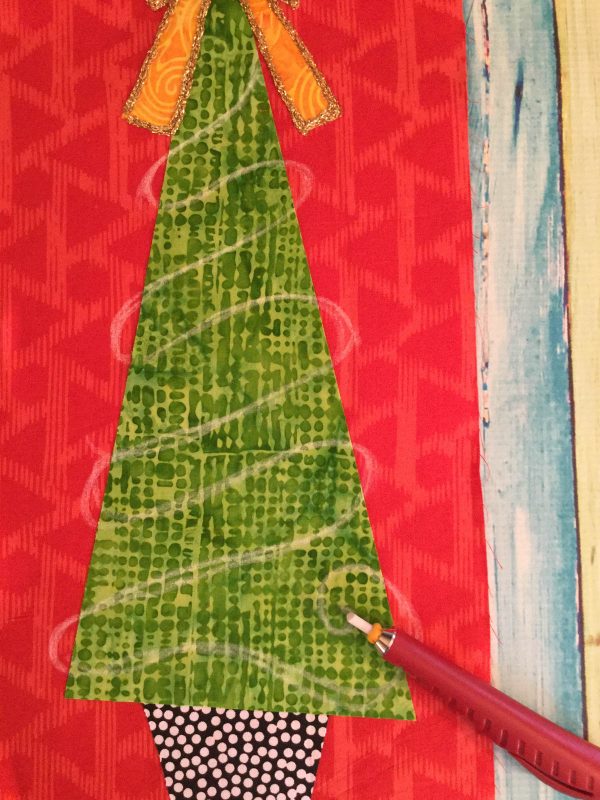 Jingle Bell Door Hanger-Draw Your Couching Lines