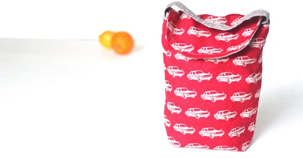 Reusable washable lunch bag Tutorial BERNINA WeAllSew Blog