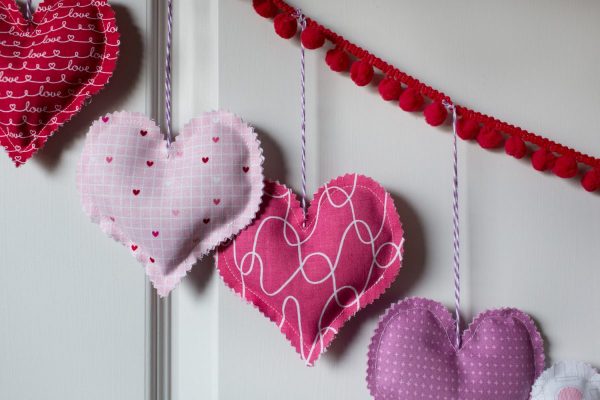 Lavender Sachet Heart Bunting Tutorial