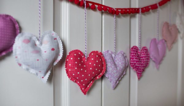 Lavender Sachet Heart Bunting Tutorial Step 9