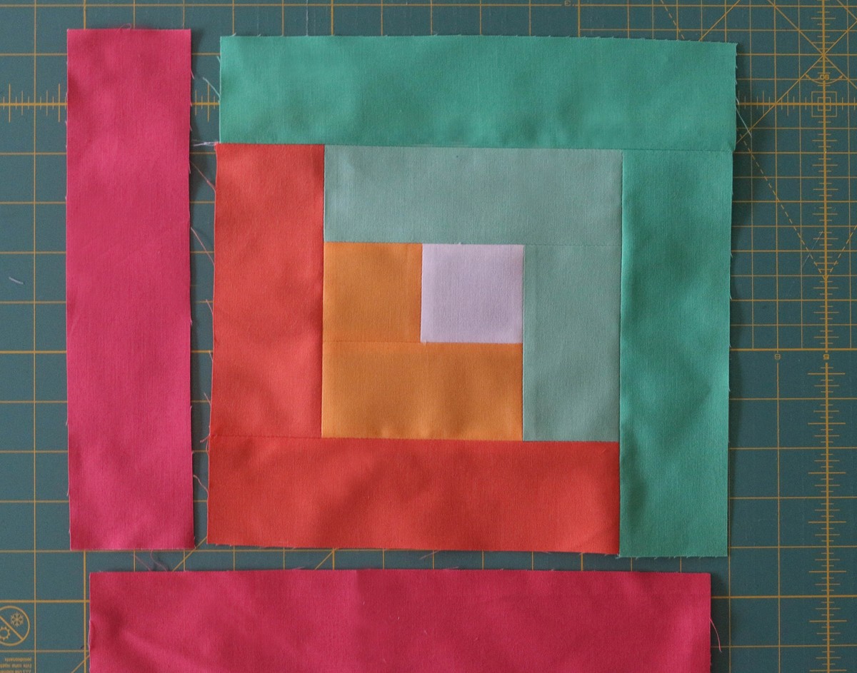 Make a Log Cabin Block WeAllSew