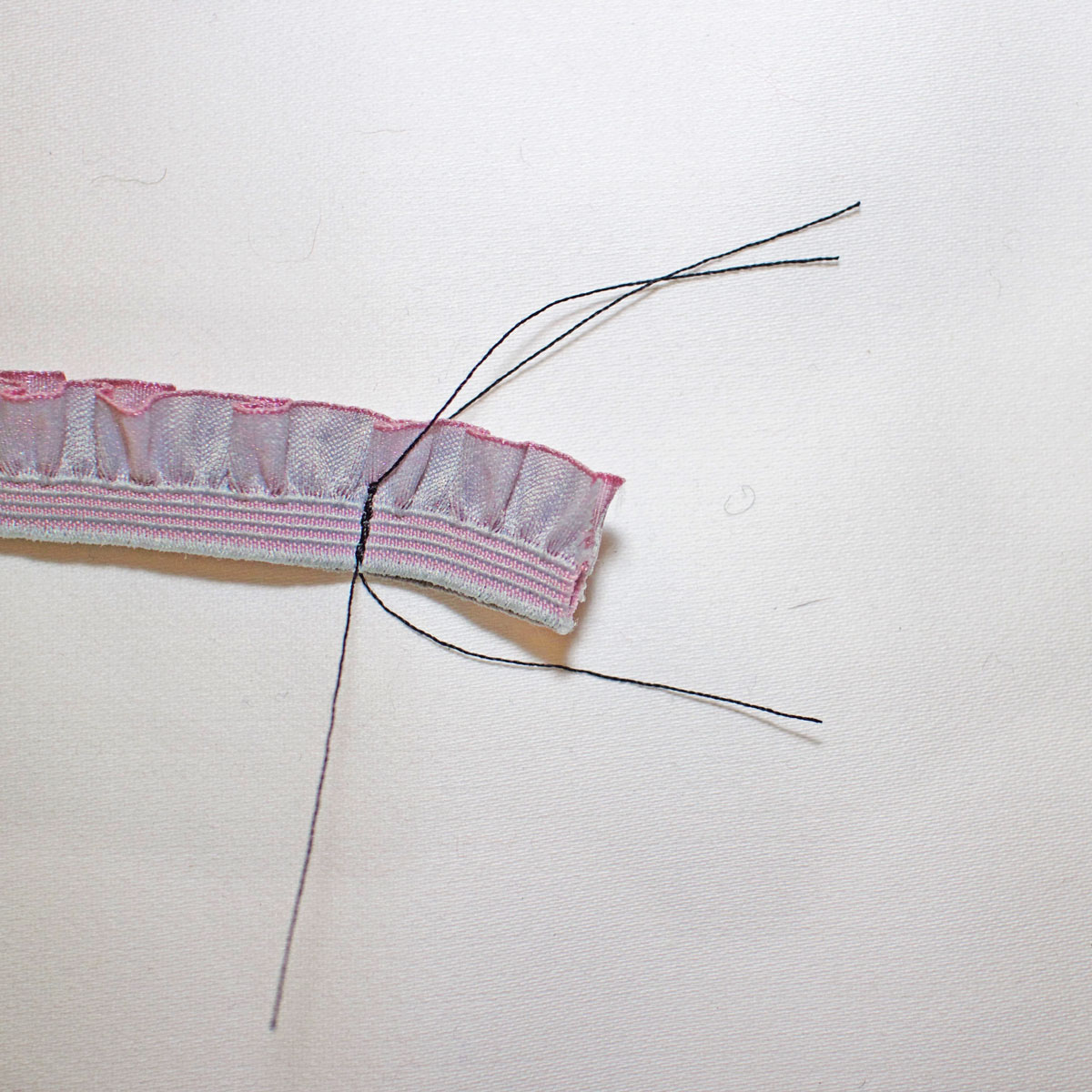 Sewing Lingerie Elastic with Coverstitch WeAllSew