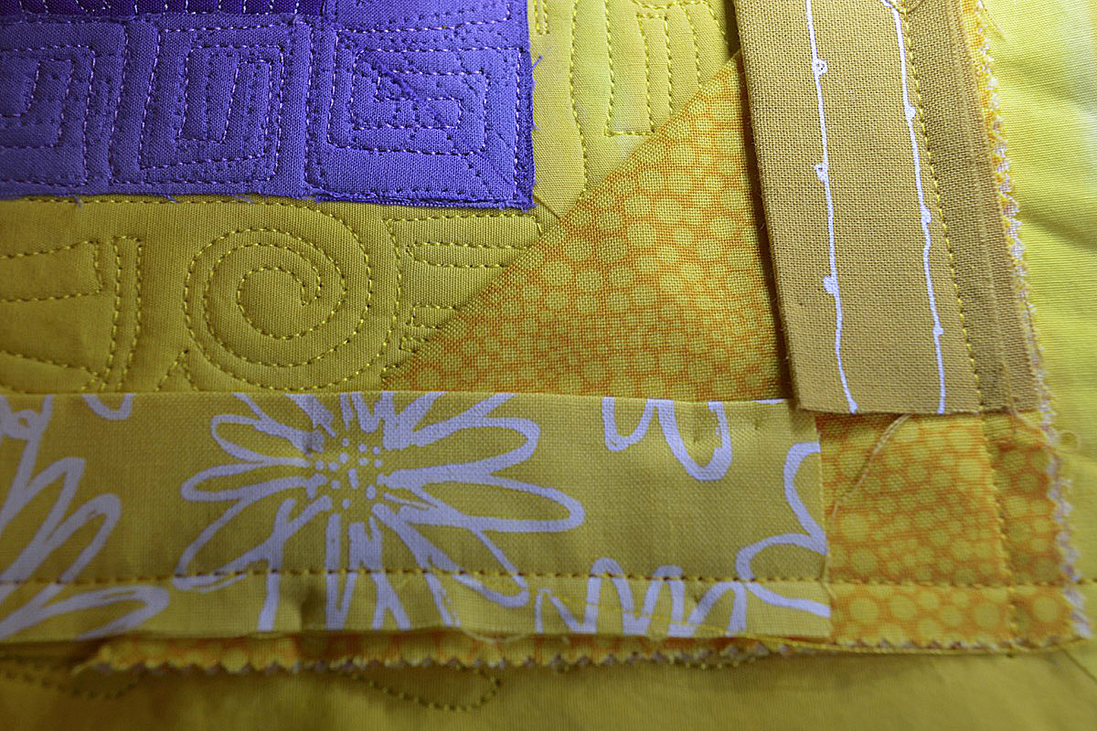 How to sew a quilt facing