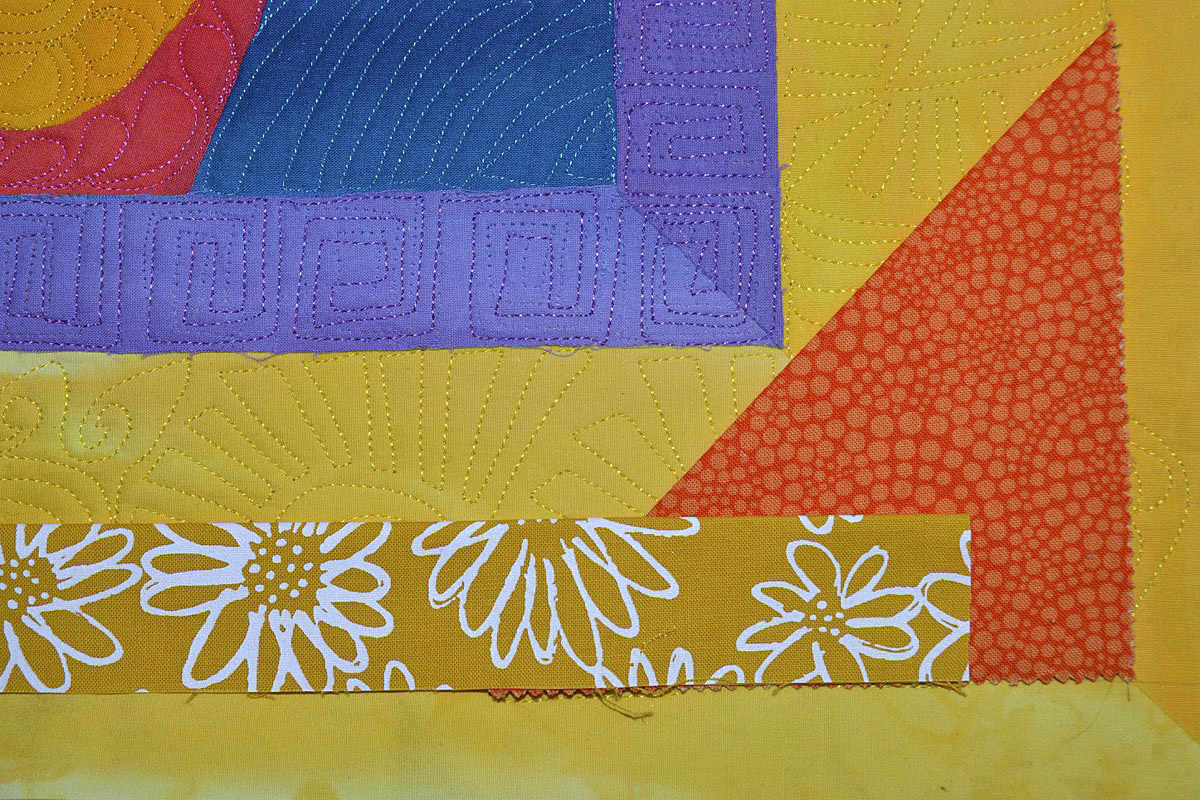 How to make a quilt facing