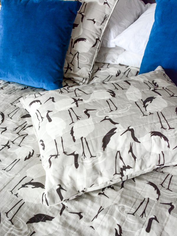 Channel Stitched Bedding DIY-567