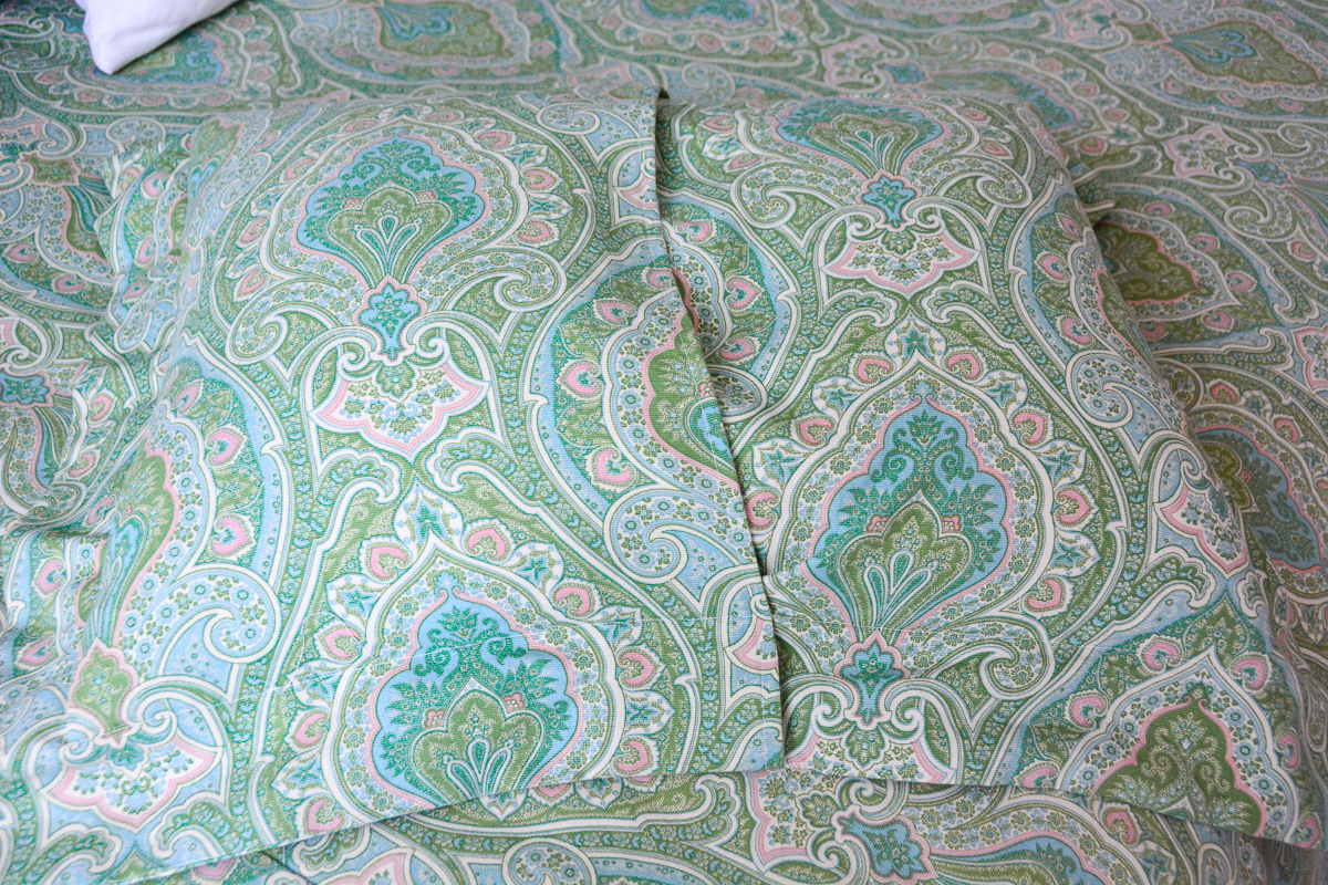 Flanged pillow sham hotsell