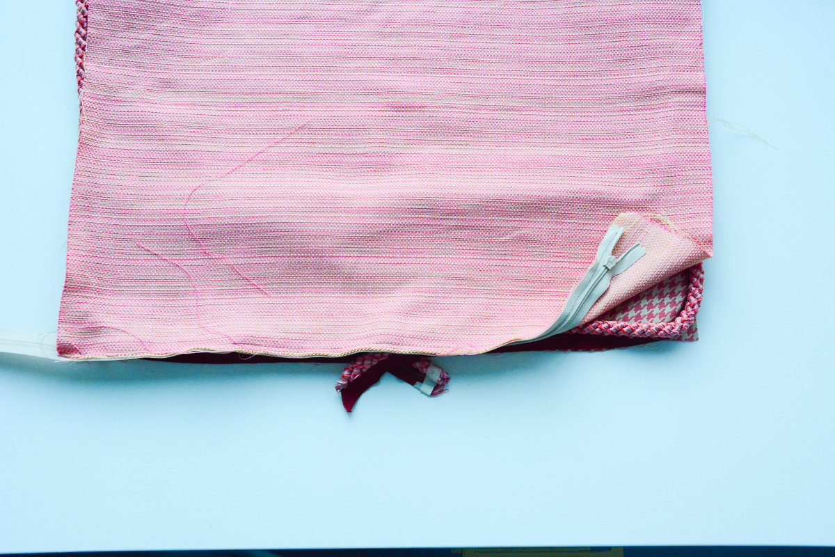 DIY Corded Pillow Cover WeAllSew