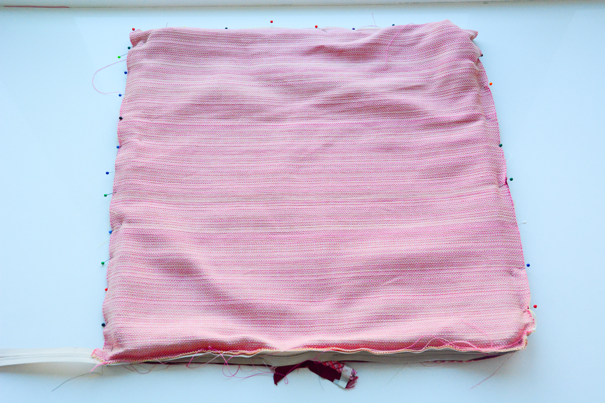 DIY Corded Pillow Cover WeAllSew