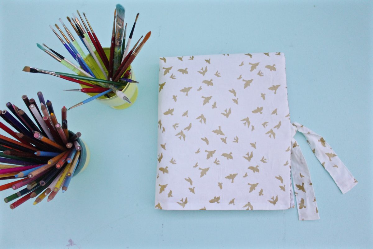 DIY Sketchbook Cover WeAllSew