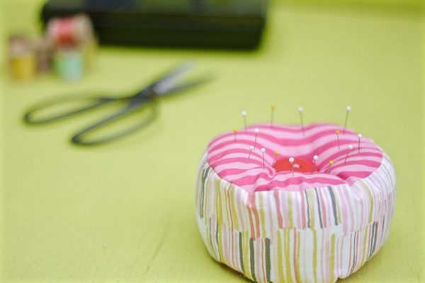 15-minute easy-sew pin cushion